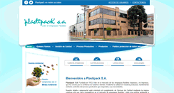 Desktop Screenshot of plastipack.com.co
