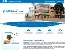 Tablet Screenshot of plastipack.com.co